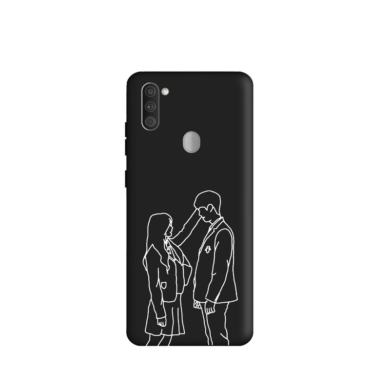 کاور طرح عاشقانه مینیمال کد u5561 مناسب برای گوشی موبایل سامسونگ Galaxy A11