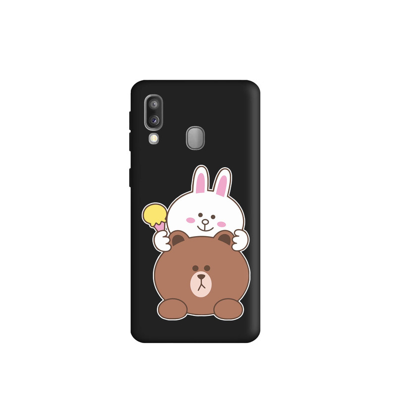کاور قاب گارد طرح خرگوشی و خرسی کد s10083 مناسب برای گوشی موبایل سامسونگ Galaxy A40