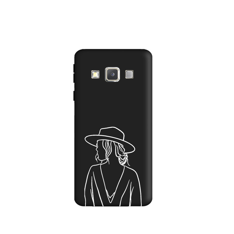کاور طرح دخترانه مینیمال فانتزی کد y1766 مناسب برای گوشی موبایل سامسونگ Galaxy A7 2015 / A700