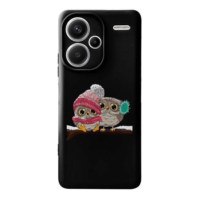 کاور قاب گارد طرح دخترانه جغد کد s11515 مناسب برای گوشی موبایل شیائومی Redmi Note 13 Pro Plus