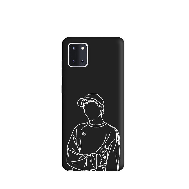 کاور طرح مینیمال پسرانه کد y4959 مناسب برای گوشی موبایل سامسونگ Galaxy Note 10 Lite