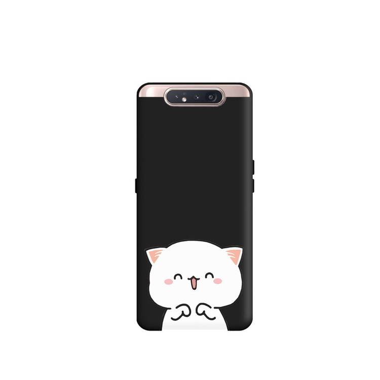 کاور طرح گربه دخترانه کد y1092 مناسب برای گوشی موبایل سامسونگ Galaxy A80 / A90