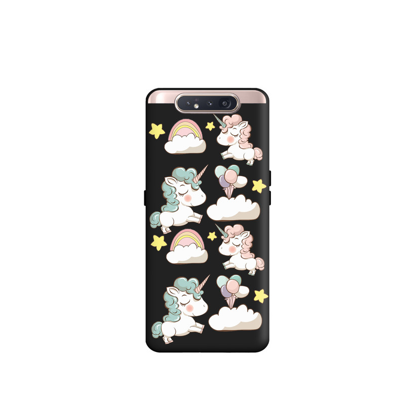 کاور طرح یونیکورن کد y1118 مناسب برای گوشی موبایل سامسونگ Galaxy A80 / A90