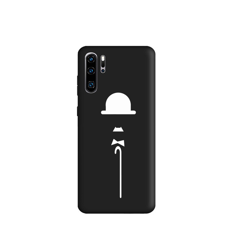 کاور قاب گارد طرح چارلی چاپلین کد s11950 مناسب برای گوشی موبایل هوآوی P30 Pro