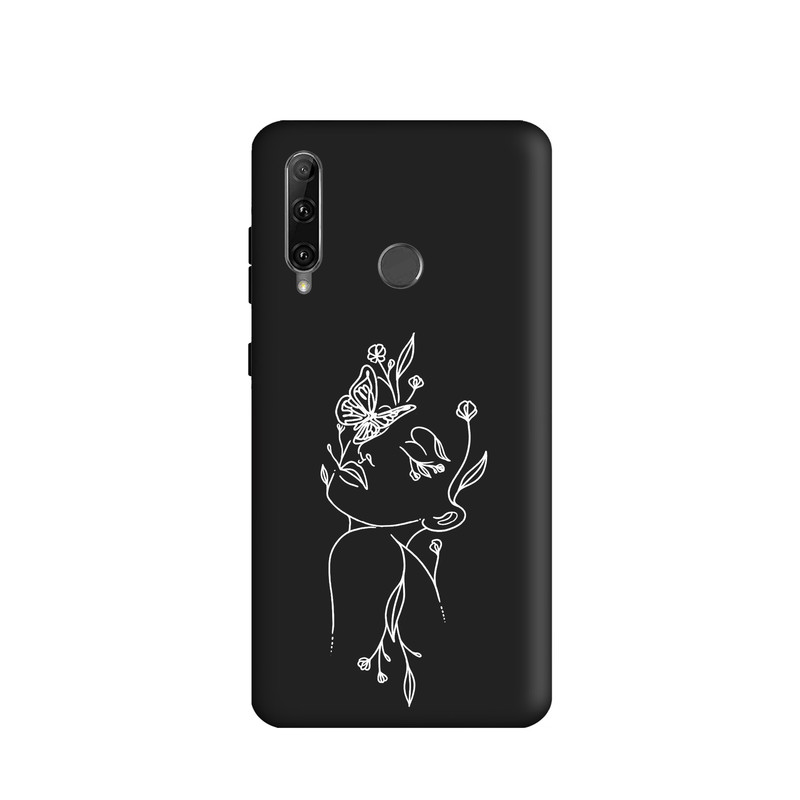 کاور طرح مینیمال دخترانه کد u1007 مناسب برای گوشی موبایل هوآوی آنر 20Lite