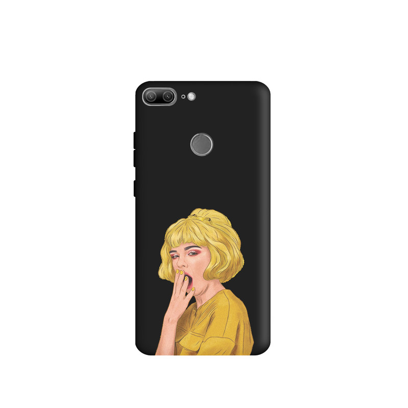کاور طرح دختر ماه گربه کد u744 مناسب برای گوشی موبایل هوآوی Honor 9 Lite