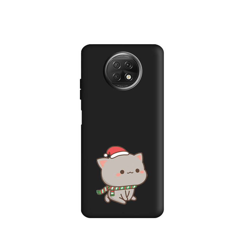 کاور طرح گربه دخترانه کد y9183 مناسب برای گوشی موبایل شیائومی Redmi Note 9T