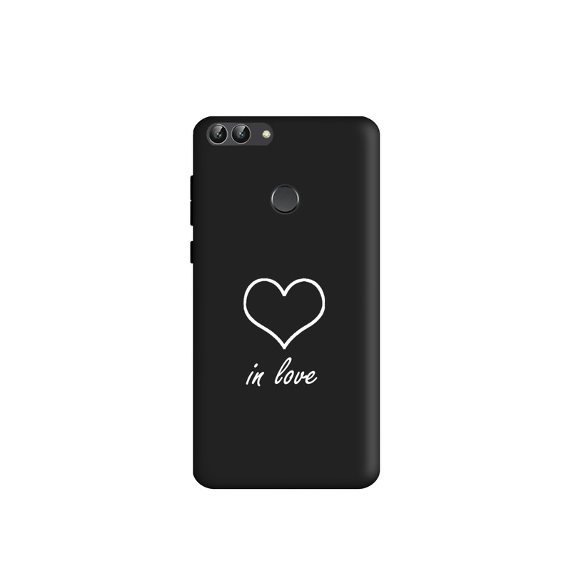 کاور طرح قلب عاشقانه کد u1981 مناسب برای گوشی موبایل هوآوی P Smart 2018