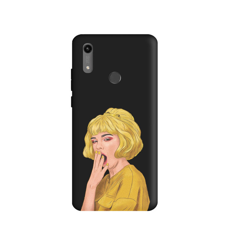 کاور طرح دختر خوابالو کد u144 مناسب برای گوشی موبایل هوآوی Y6 Prime 2019 / Y6 2019 / Y6S / آنر 8A