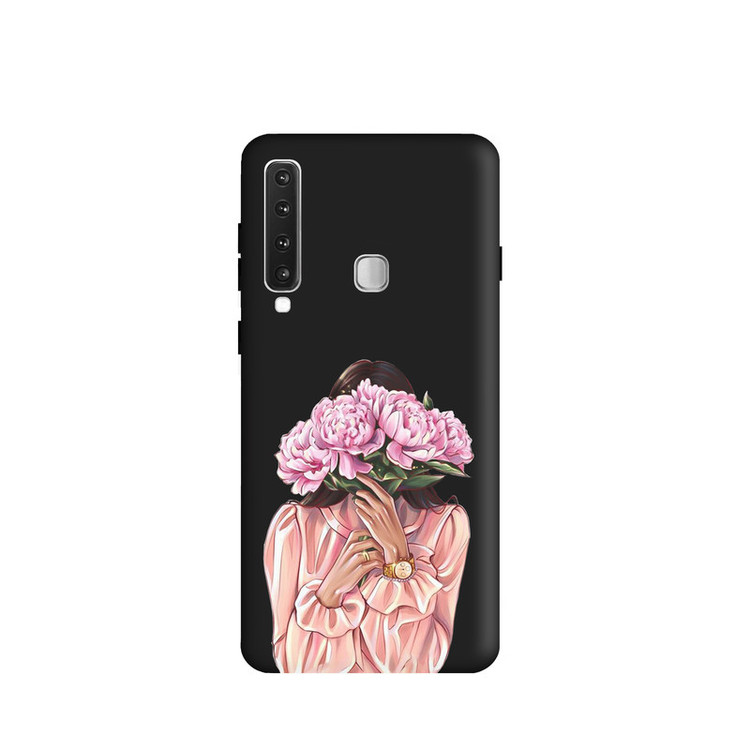 کاور طرح دخترانه گل کد y2169 مناسب برای گوشی موبایل سامسونگ Galaxy a9 2018 / a920