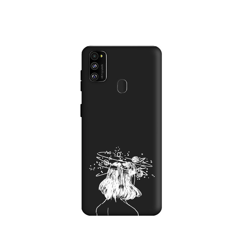 کاور طرح دخترانه مینیمال کد y3692 مناسب برای گوشی موبایل سامسونگ Galaxy M30s / m21