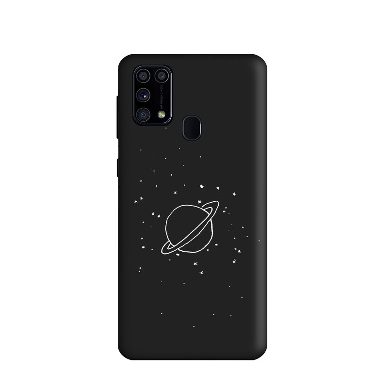 کاور طرح سیاره زحل مینیمال کد y3800 مناسب برای گوشی موبایل سامسونگ Galaxy M31