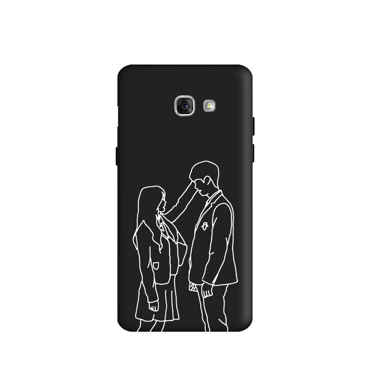 کاور طرح عاشقانه مینیمال کد y1982 مناسب برای گوشی موبایل سامسونگ Galaxy A7 2017 / A720