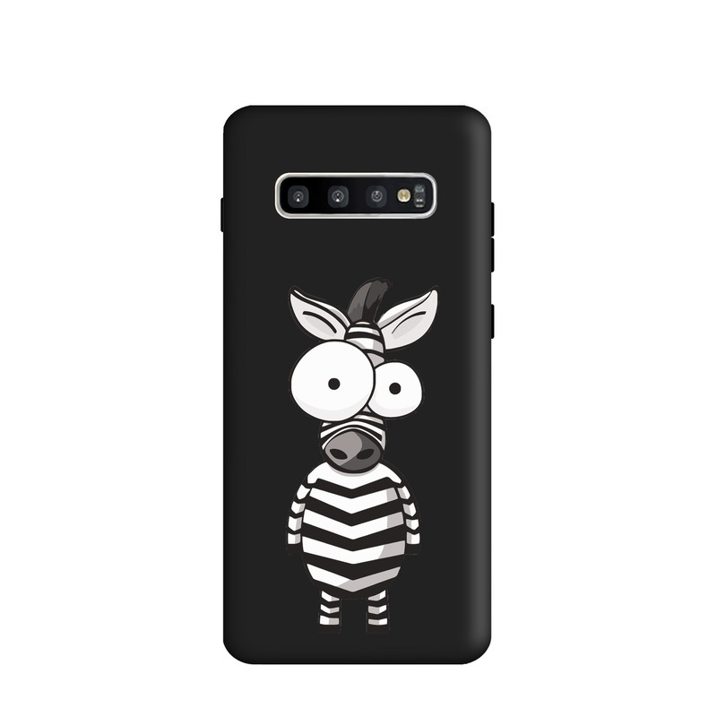 کاور طرح گورخر کد y6162 مناسب برای گوشی موبایل سامسونگ Galaxy S10 Plus