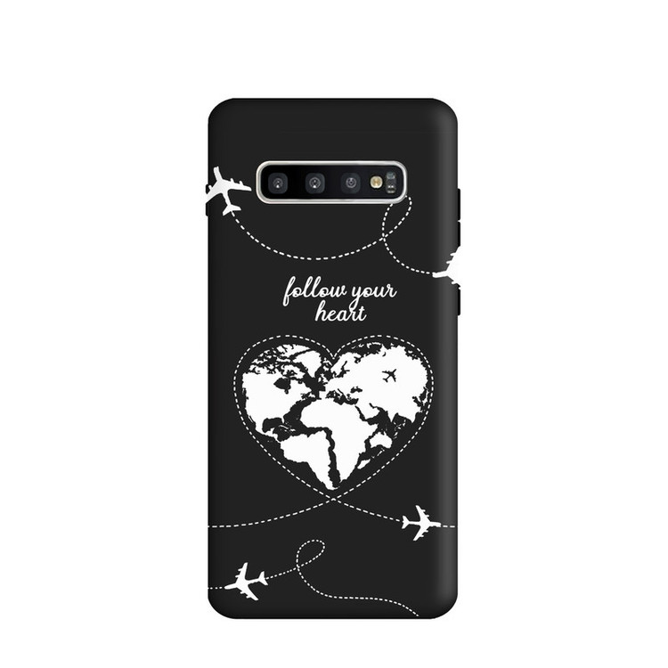کاور طرح نقشه قلب کد y6174 مناسب برای گوشی موبایل سامسونگ Galaxy S10 Plus