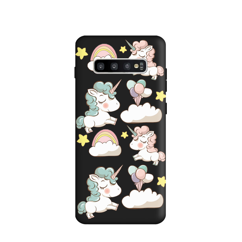 کاور طرح یونیکورن کد y6177 مناسب برای گوشی موبایل سامسونگ Galaxy S10 Plus
