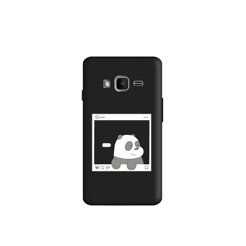 کاور طرح خرس کله فندقی کد y3981 مناسب برای گوشی موبایل سامسونگ Galaxy j1miniprime / j106
