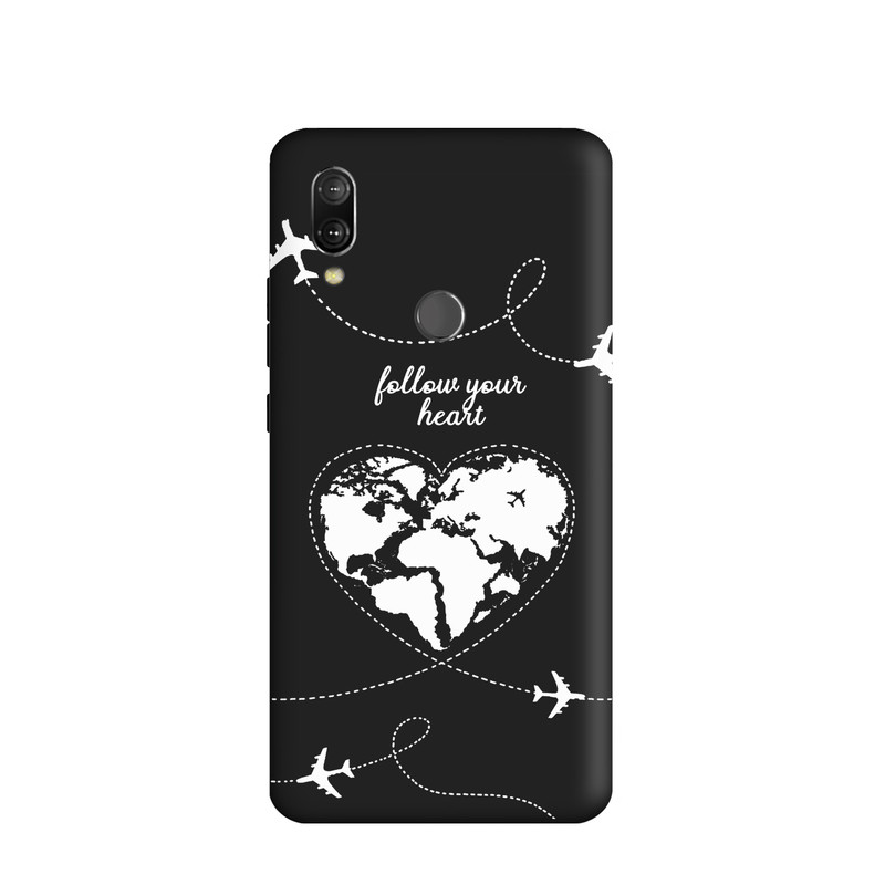 کاور طرح نقشه قلب کد y8397 مناسب برای گوشی موبایل شیائومی Redmi 7