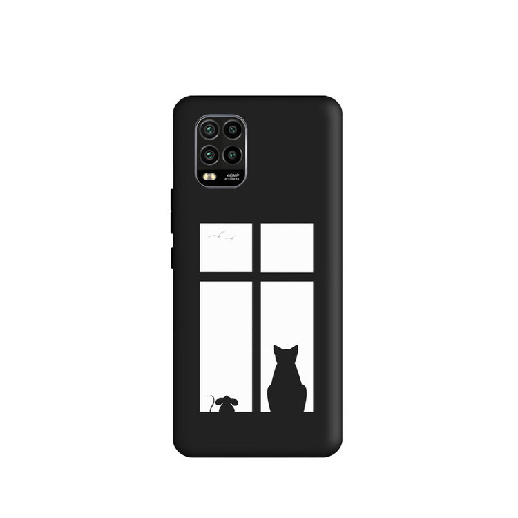کاور طرح گربه مینیمال کد y7570 مناسب برای گوشی موبایل شیائومی Mi 10 Lite