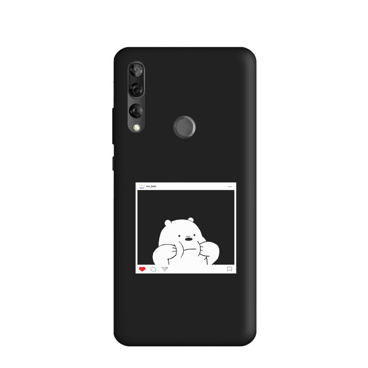 کاور طرح خرس کله فندقی کد u3641 مناسب برای گوشی موبایل هوآوی Y9 prime 2019 / آنر 9X