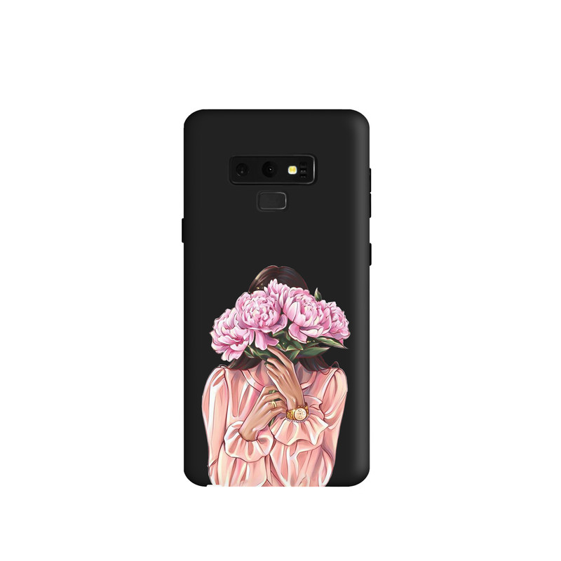 کاور طرح دخترانه گل کد y4703 مناسب برای گوشی موبایل سامسونگ Galaxy Note 9