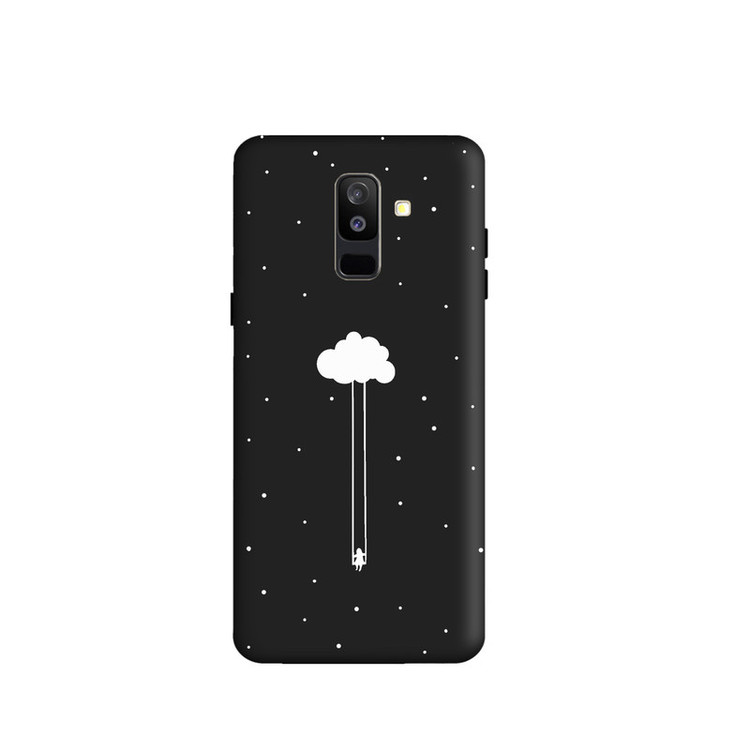 کاور طرح ابر و تاب کد y614 مناسب برای گوشی موبایل سامسونگ Galaxy A6PLUS