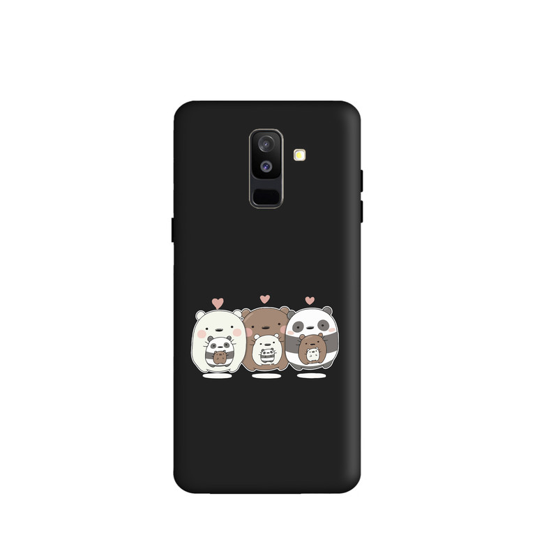 کاور طرح خرس های کله فندقی کد s639 مناسب برای گوشی موبایل سامسونگ Galaxy A6 Plus / J8