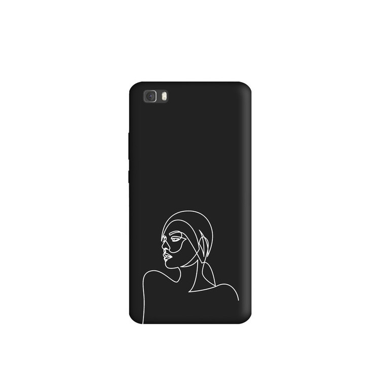 کاور طرح دخترانه مینیمال کد u1653 مناسب برای گوشی موبایل هوآوی P8 Lite