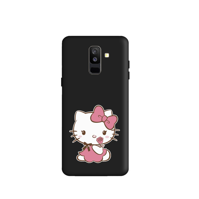 کاور طرح گربه کیتی کد s659 مناسب برای گوشی موبایل سامسونگ Galaxy A6 Plus /J8