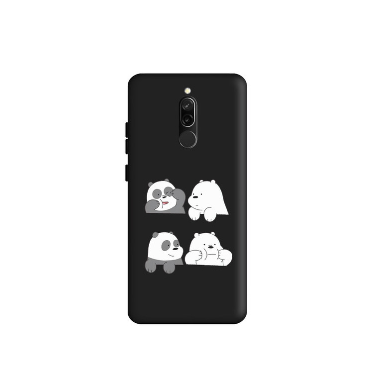 کاور طرح خرس کله فندقی کد y8531 مناسب برای گوشی موبایل شیائومی Redmi 8