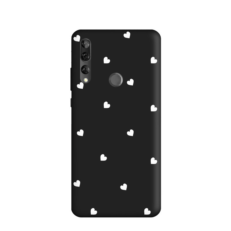 کاور طرح قلب سفید مینیمال کد u3677 مناسب برای گوشی موبایل هوآوی Y9 prime 2019 / آنر 9X