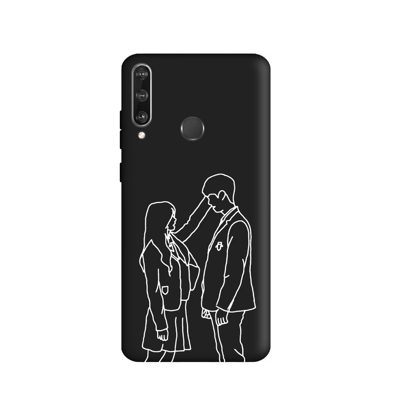 کاور طرح عاشقانه مینیمال کد u2567 مناسب برای گوشی موبایل هوآوی Y6P 2020