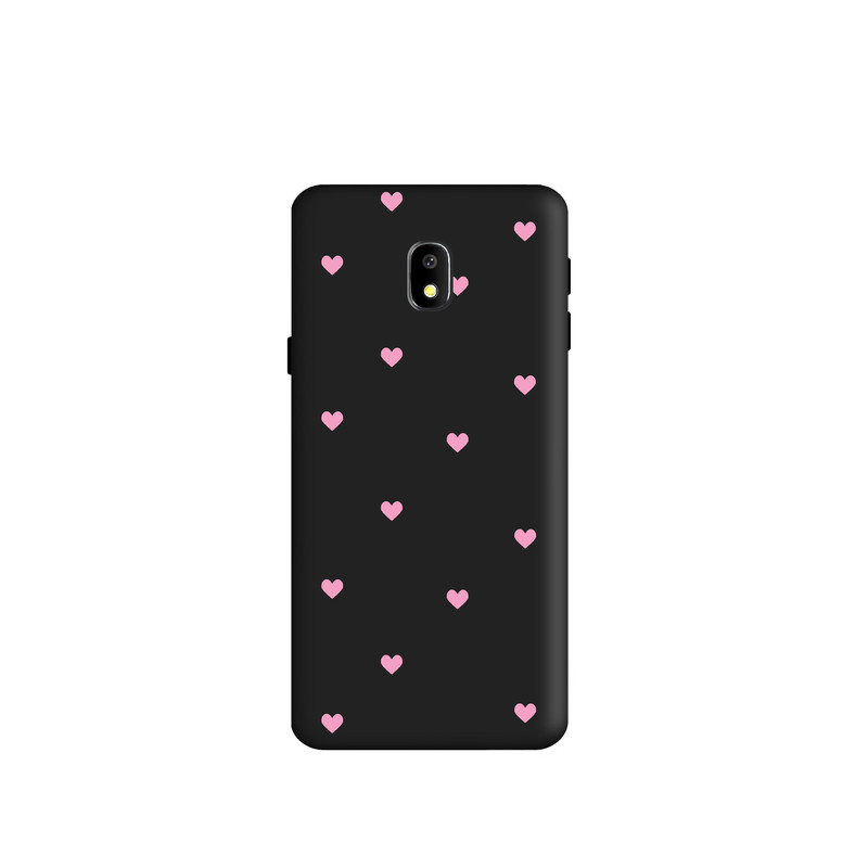 کاور طرح قلب صورتی کد y3207 مناسب برای گوشی موبایل سامسونگ Galaxy J5pro / j530