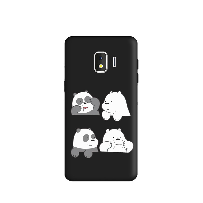کاور طرح خرس کله فندقی کد y2562 مناسب برای گوشی موبایل سامسونگ Galaxy J2 Pro / Grand Prime Pro / j250