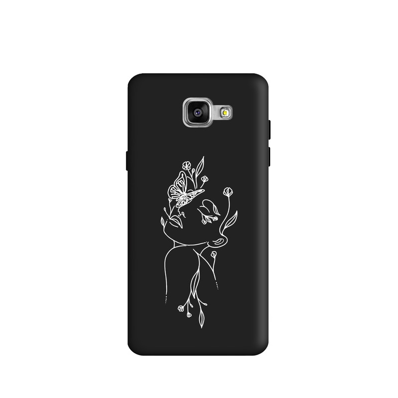 کاور طرح مینیمال دخترانه کد u5696 مناسب برای گوشی موبایل سامسونگ Galaxy J5 prime