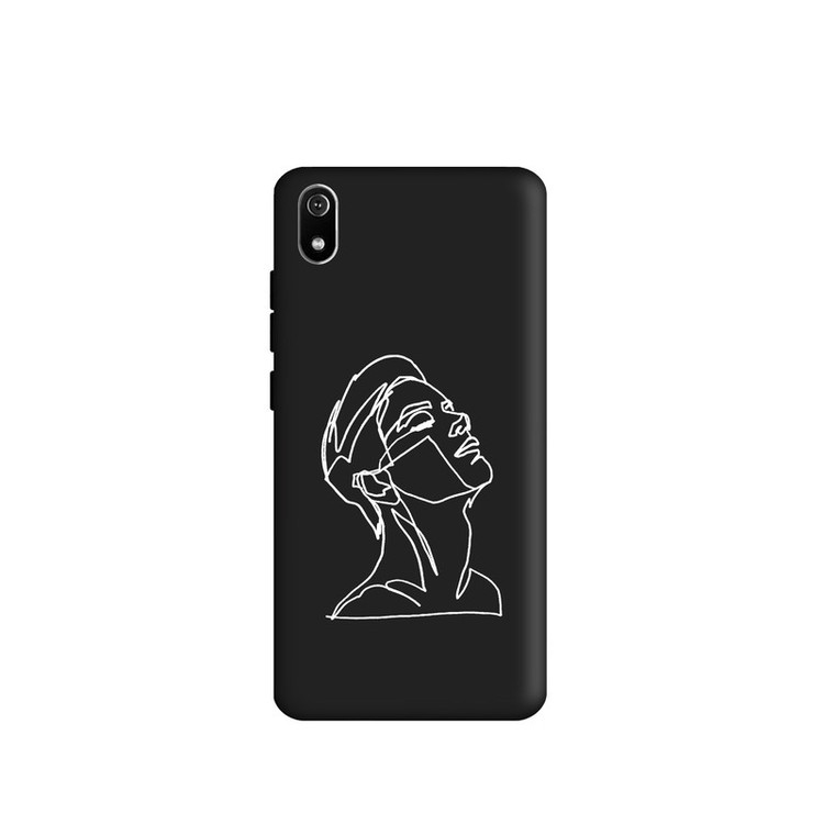 کاور طرح چهره مینیمال پسرانه کد y8419 مناسب برای گوشی موبایل شیائومی Redmi 7A