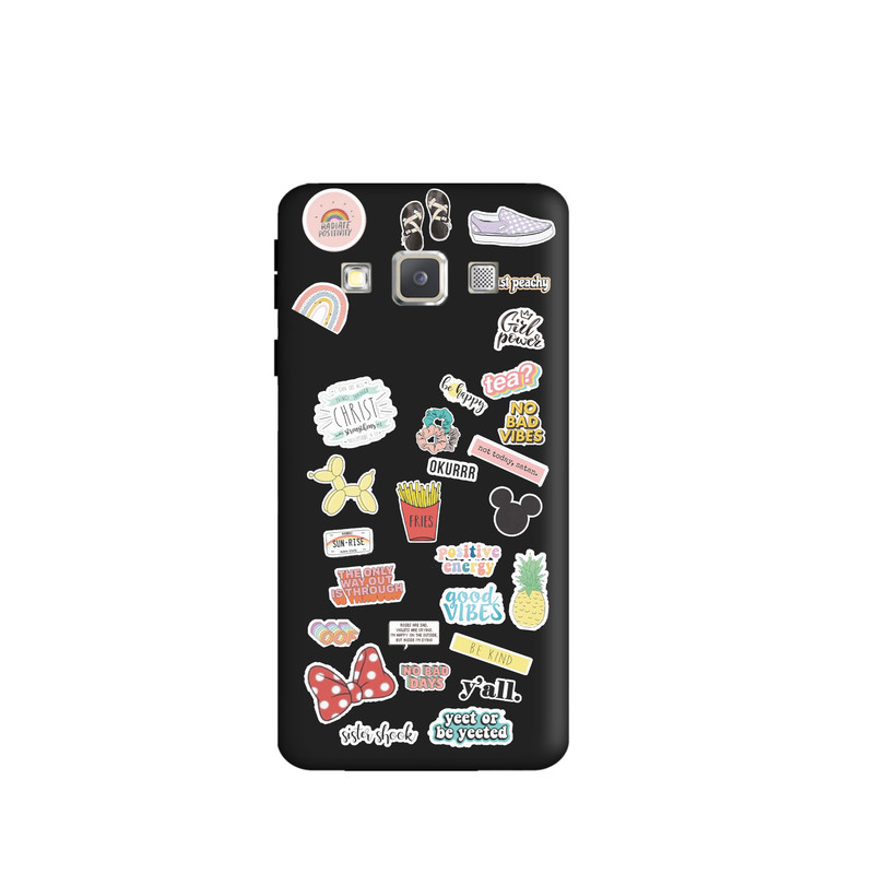کاور طرح دخترانه فانتزی کد y1783 مناسب برای گوشی موبایل سامسونگ Galaxy A7 2015 / A700