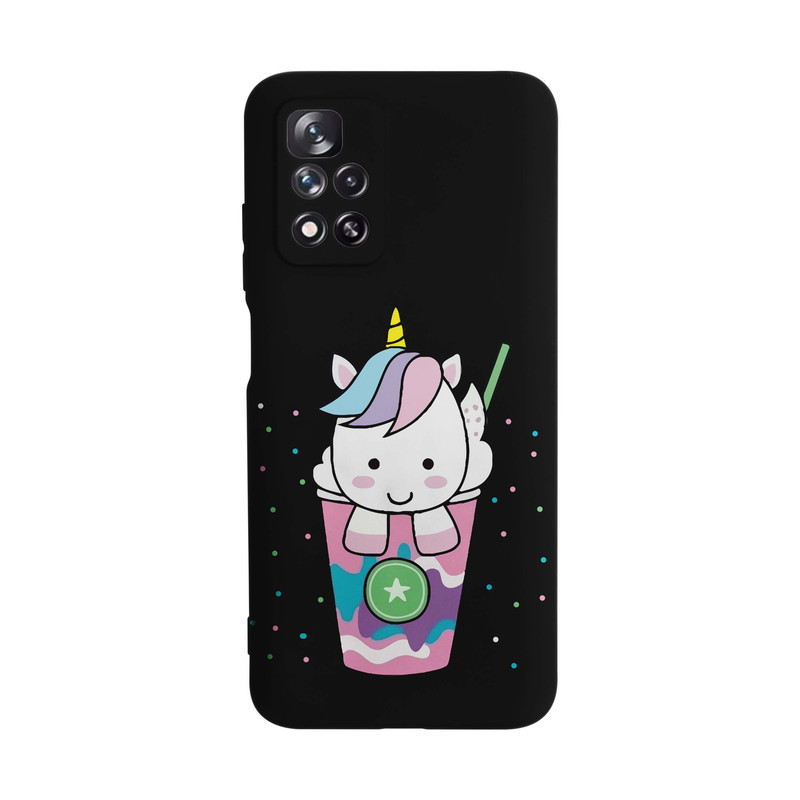 کاور قاب گارد طرح اسب تک شاخ کد s6128 مناسب برای گوشی موبایل شیائومی Redmi Note 11 5G / Poco M4 Pro 5G