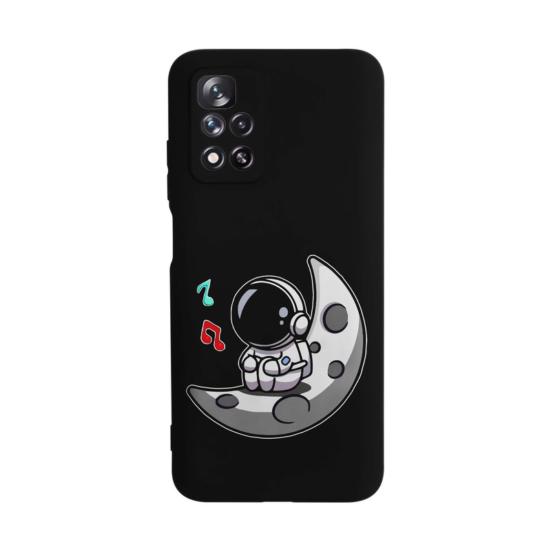 کاور قاب گارد طرح ماه و فضانورد کد s6183 مناسب برای گوشی موبایل شیائومی Redmi Note 11 5G / Poco M4 Pro 5G
