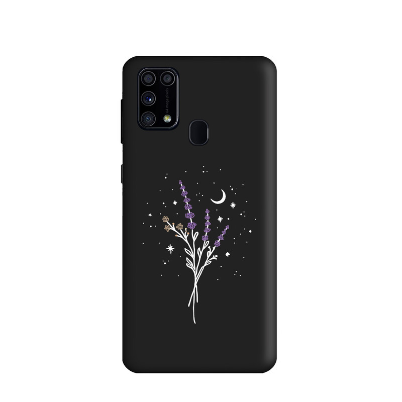 کاور طرح گل مینیمال کد y3833 مناسب برای گوشی موبایل سامسونگ Galaxy M31