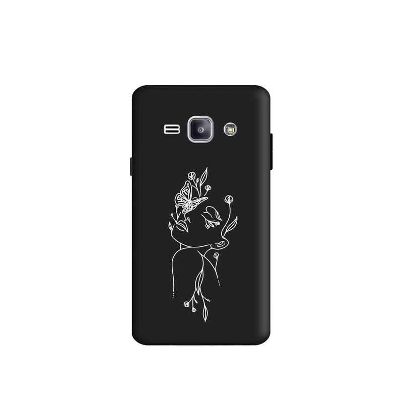 کاور طرح مینیمال دخترانه کد y4150 مناسب برای گوشی موبایل سامسونگ Galaxy j110 / j1 ACE