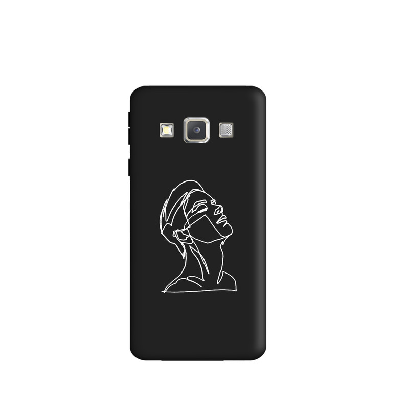 کاور طرح چهره مینیمال پسرانه کد y1731 مناسب برای گوشی موبایل سامسونگ Galaxy A7 2015 / A700