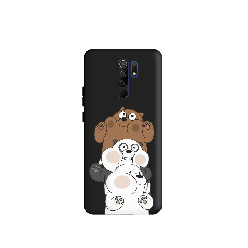 کاور طرح خرس های کله فندقی کد s2778 مناسب برای گوشی موبایل شیائومی Redmi 9