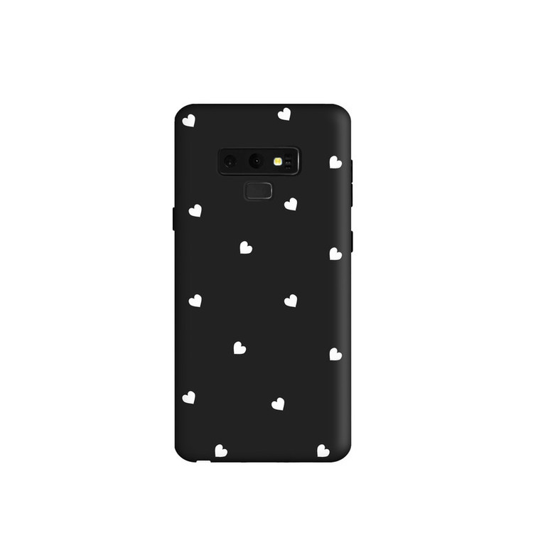 کاور طرح قلب سفید مینیمال کد y4729 مناسب برای گوشی موبایل سامسونگ Galaxy Note 9
