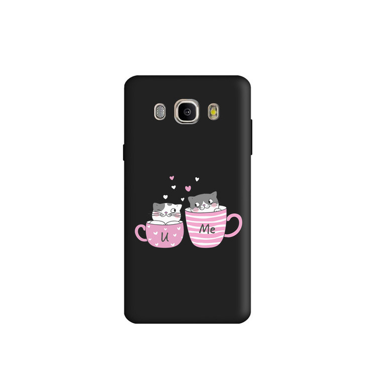 کاور طرح گربه فنجون کد s2492 مناسب برای گوشی موبایل سامسونگ Galaxy J5 2016 / j510