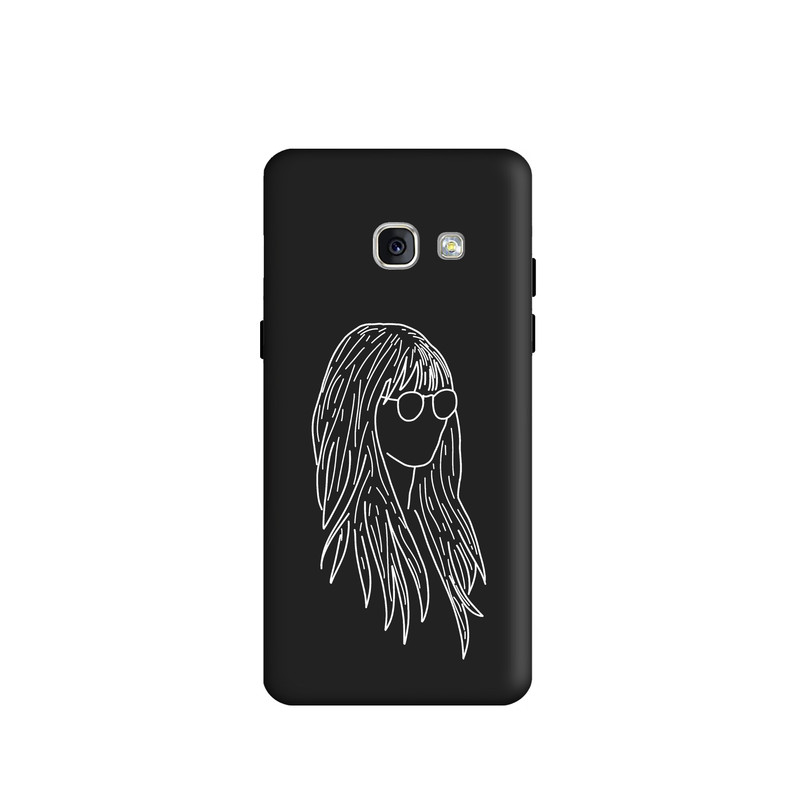 کاور طرح دختر مینیمال کد y1355 مناسب برای گوشی موبایل سامسونگ Galaxy A320 / A3 2017