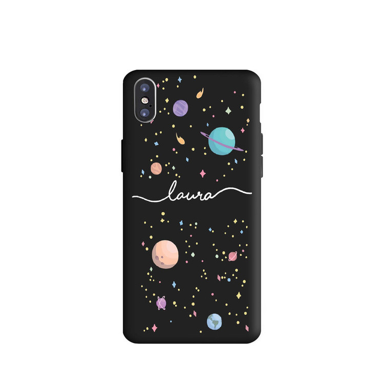 کاور طرح کهکشان مینیمال کد s4025 مناسب برای گوشی موبایل اپل iphone XR