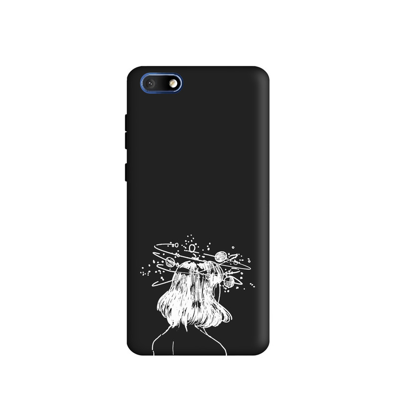 کاور طرح دخترانه مینیمال کد y9953 مناسب برای گوشی موبایل هوآوی 2018 Y5 Prime 2018 / Y5 Lite / آنر 7S