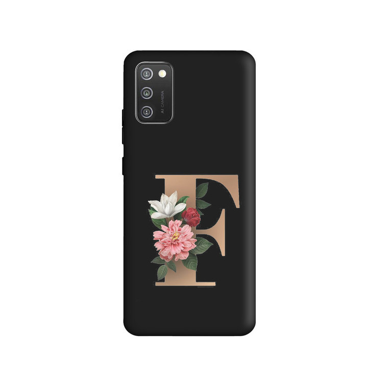کاور طرح حرف F کد y222 مناسب برای گوشی موبایل سامسونگ Galaxy A02 \ A022
