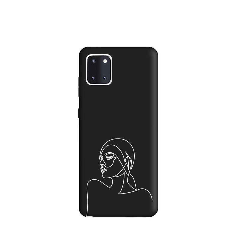 کاور طرح دخترانه مینیمال کد y4907 مناسب برای گوشی موبایل سامسونگ Galaxy Note 10 Lite
